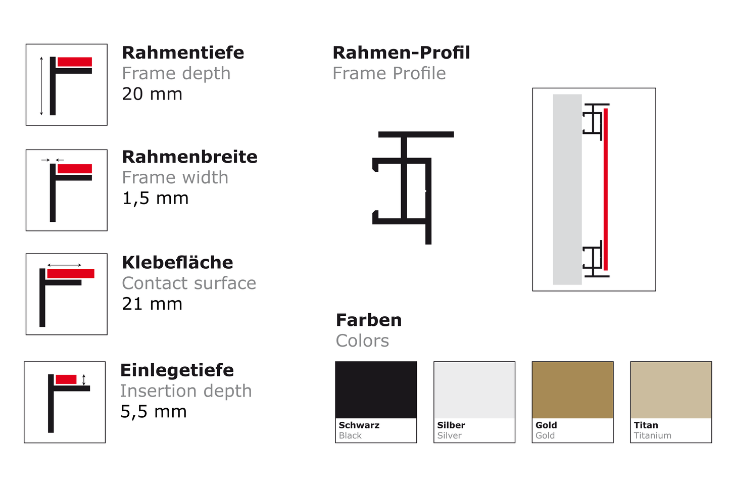 e-X 20 | Rahmenprofil